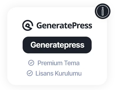 GeneratePress Tema